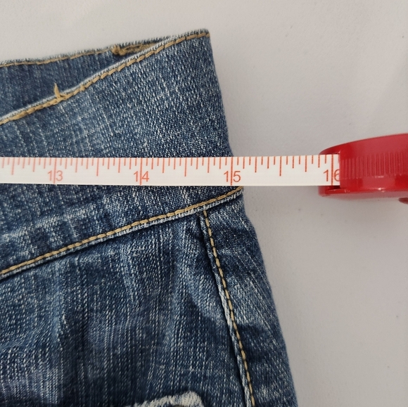 Hydralic Denim Skirt, Size 5/6 - Picture 4 of 5